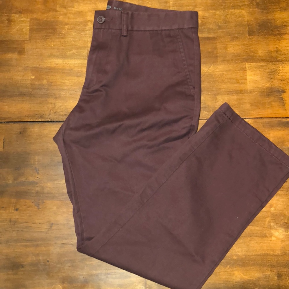 👖 OLD NAVY PLUM CHINO PANTS